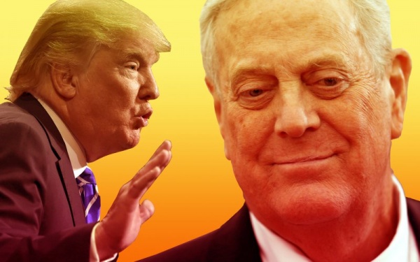 How Trump Is Beating The Koch Brothers