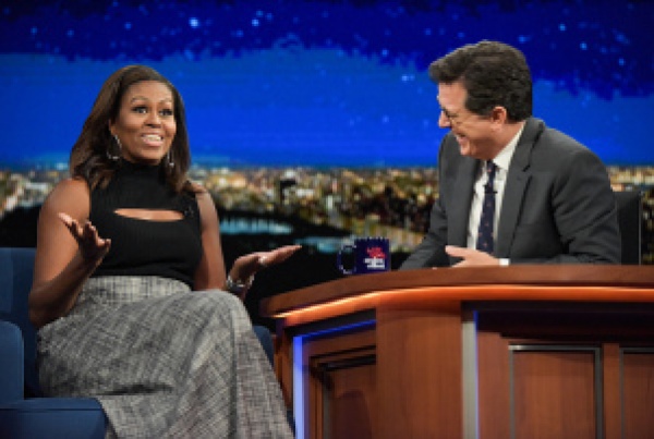 Watch Michelle Obama Impersonate The President