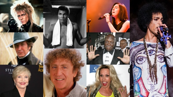 The Complete List Of 2016 Celebrity Deaths