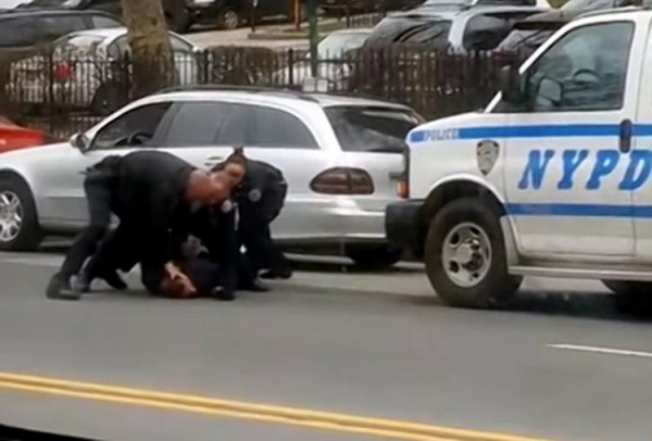 NYPD Caught On Video Severely Beating Man While His Hands Were Tied 
