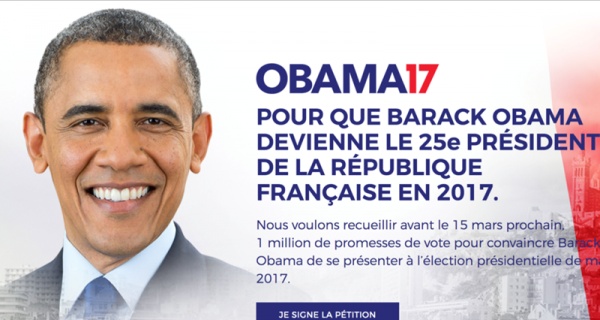 Watch Obama For President Of France 