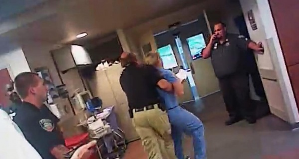 Watch Nurse Arrested For Refusing To Draw Blood Without Patient s Consent