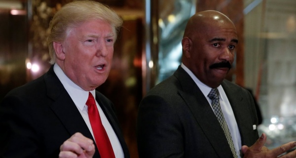 WATCH After Meeting With Trump Steve Harvey s Ratings Have Tanked