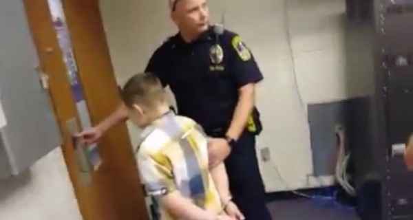 WATCH Nine Year Old Arrested At Elementary School