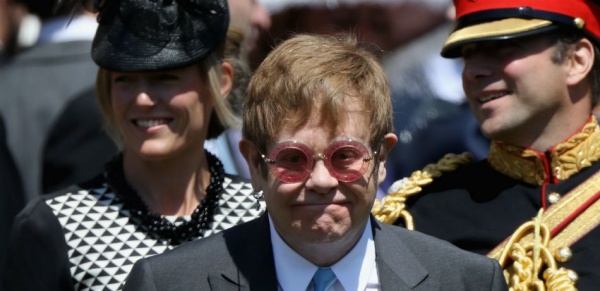 Elton John Performs For Prince Harry And New Bride Meghan Markle