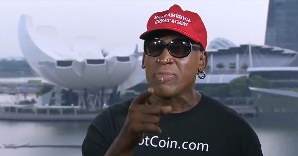 WATCH Dennis Rodman EmbarrASSes Himself With Rambling Tribute To Trump And Kim