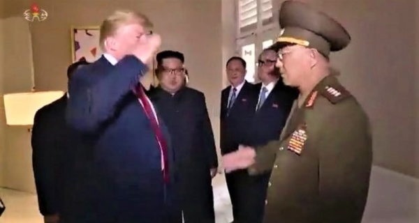 Watch Trump Salutes North Korean General If Obama Had Done That The Impeachment Would Start Now