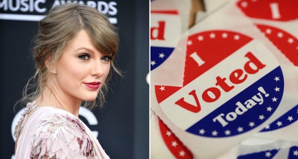 Taylor Swift s Latest Message To Her Fans Go And Cast Your Vote 