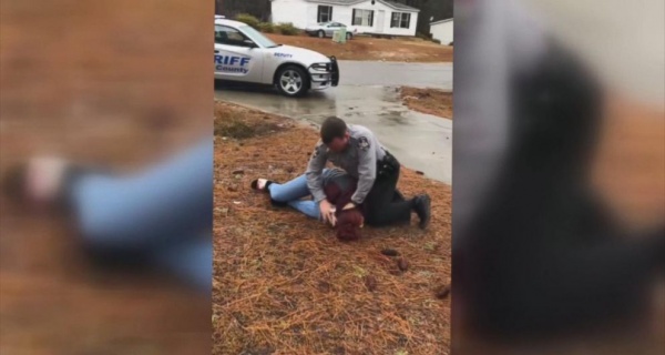 WATCH Police Officer Caught On Video Slamming Teen Sisters To The Ground