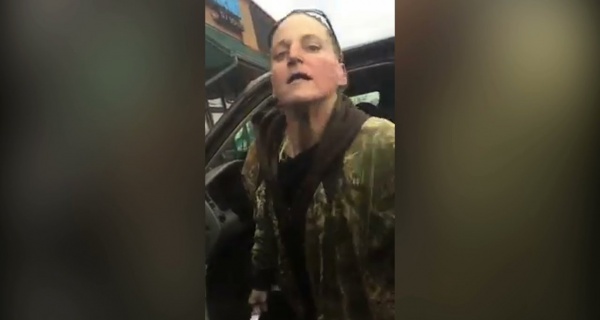 WATCH Woman Pulls Knife On Black Couple Goes On A Racist Rant
