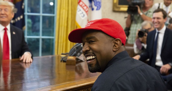 Kanye West Goes On Another I Love Trump Twitter Rampage