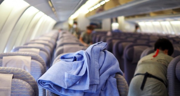 How Often Is That Airline Blanket Washed 