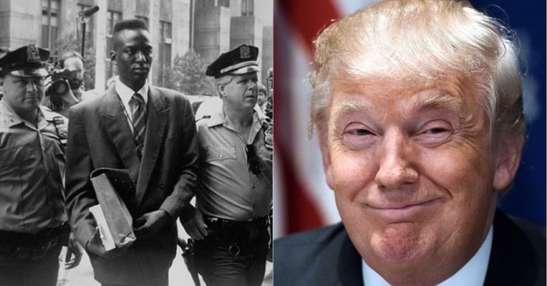 Trump Wanted Innocent Black Teens Executed Is Now Attacking Biden Over Crime Bill
