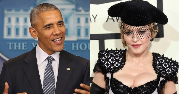 Madonna Says She Was Starstruck When She Met Obama