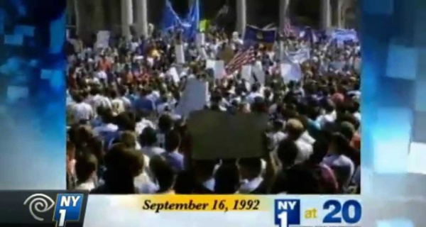 In 1992 Rudy Giuliani Was In The Center Of A Race Filled Riot By Off Duty NYPD Officers