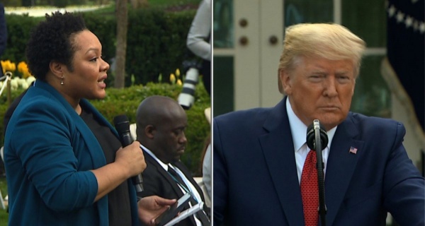 Trump Calls Yamiche Alcindor You People And Cuts Off Her Mic During Coronavirus Briefing