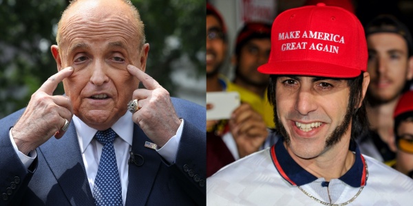 Rudy Giuliani Called the NYPD on Sacha Baron Cohen Over Prank Interview