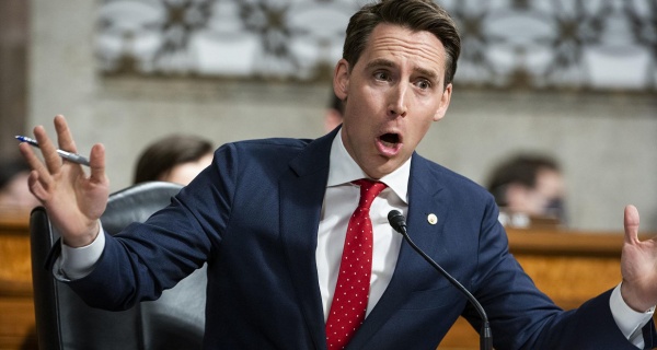 Opinion Law And Order Republicans Like Hawley Need to Impose Law And Order On Trump